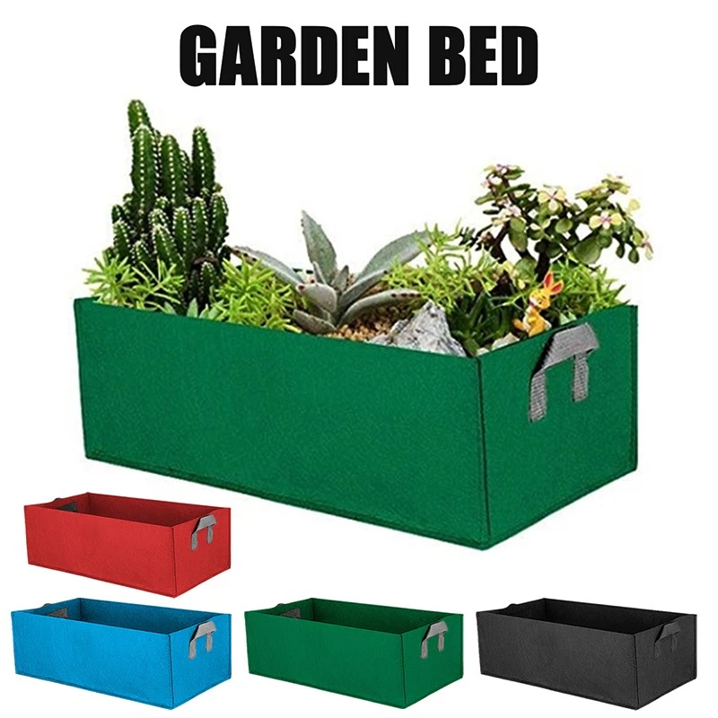 Custom Large Grow Bag Raised Bed with Handle 7