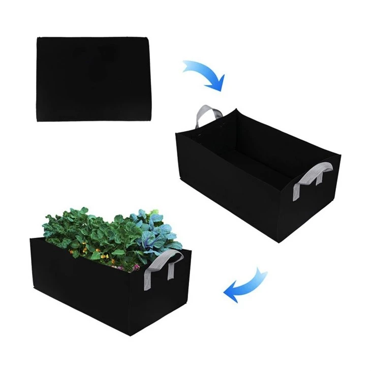 Custom Large Grow Bag Raised Bed With Handle